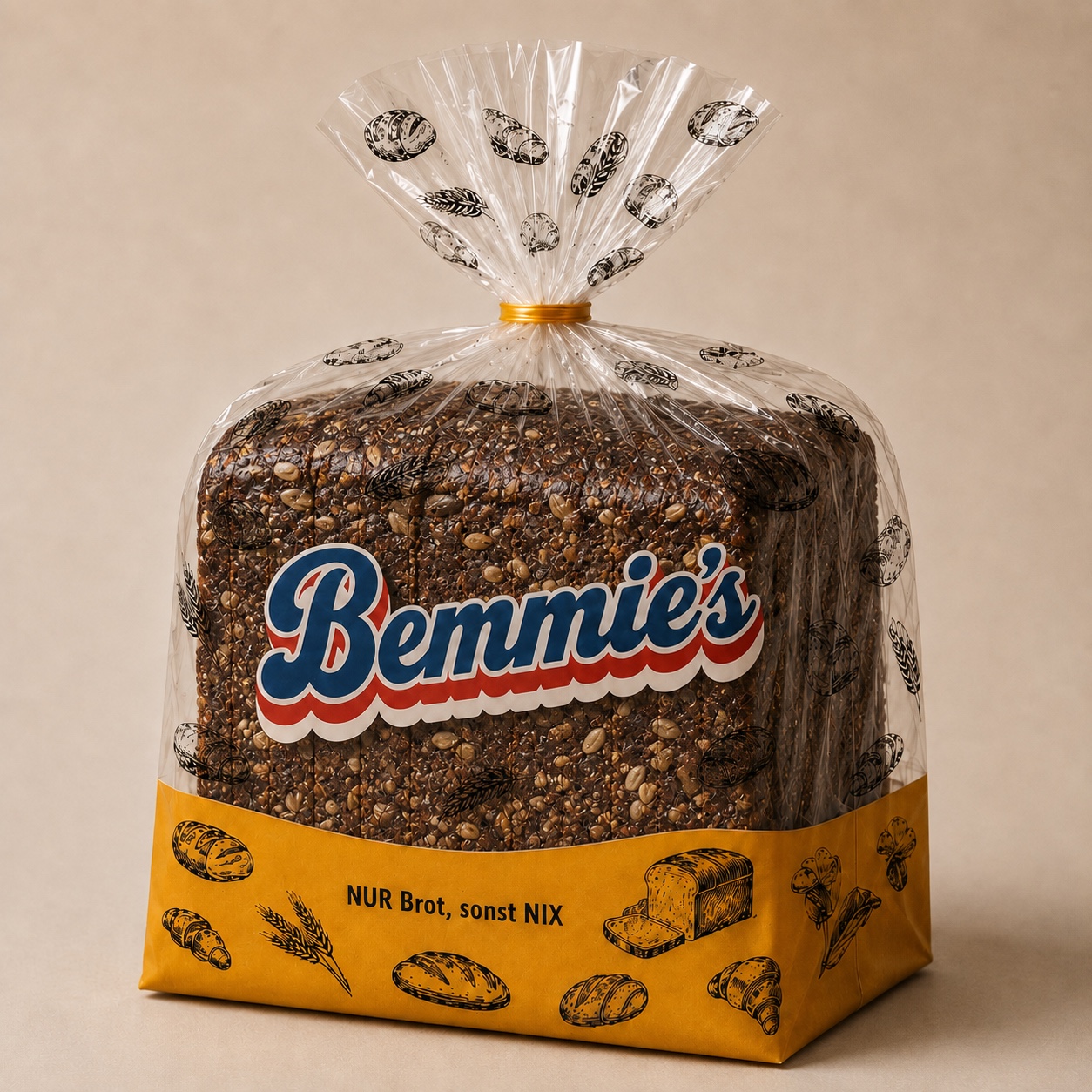 Dunkles Korn-an-Korn-Brot von Bemmie’s